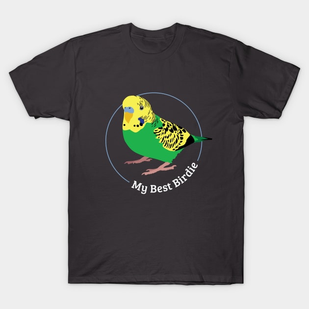 Best Birdie Green T-Shirt by Warbler Creative